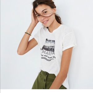 madewell graphic tee!!